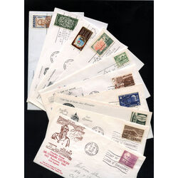 collection of 10 old canada first day covers of years 1963 1969 all different