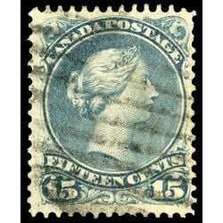 canada stamp 30xxa queen victoria 15 1868 U VF 001