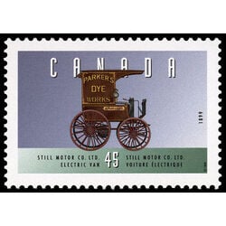 canada stamp 1604a still motor co ltd electric van 1899 45 1996