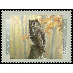 canada stamp 1712 eastern screech owl 45 1998