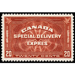 canada stamp e special delivery e4 confederation issue 20 1930