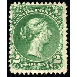 canada stamp 24 queen victoria 2 1868 M F 033