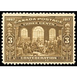 canada stamp 135 fathers of confederation 3 1917 M XFNH 030