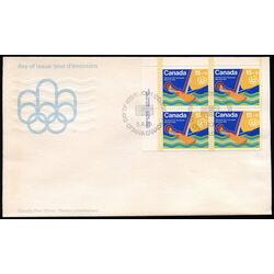 canada stamp b semi postal b6 sailing 1975 FDC UL