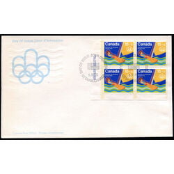 canada stamp b semi postal b6 sailing 1975 FDC LL