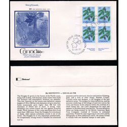 canada stamp 718 douglas fir 20 1977 FDC LL 001