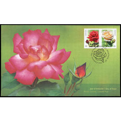 canada stamp 2730 1 fdc roses 2014