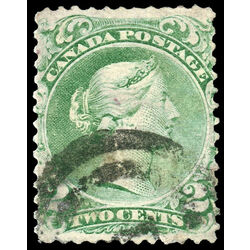 canada stamp 24v queen victoria 2 1868