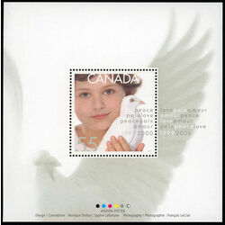 canada stamp 1813i child and dove of peace 55 1999