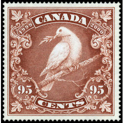 canada stamp 1814 dove of peace on branch 95 1999