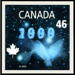 canada stamp 1812 dove hologram 46 1999