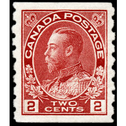 canada stamp 127 king george v 2 1912 M XFNH 005