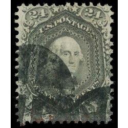 us stamp postage issues 78a washington 24 1863 U 001