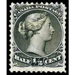 canada stamp 21c queen victoria 1868 M FOG 009
