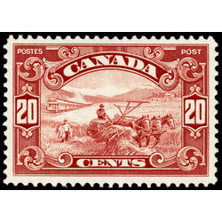 canada stamp 157 harvesting wheat 20 1929 M VF 012