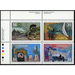 canada stamp 1107a exploration of canada 1 1986 PB UL