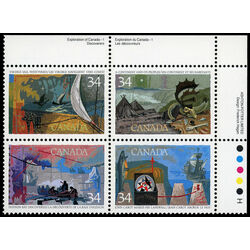 canada stamp 1107a exploration of canada 1 1986 PB UR