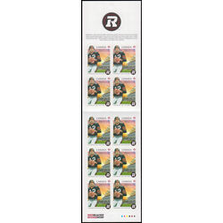 canada stamp bk booklets bk588 ottawa redblacks russ jackson 2014