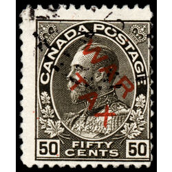canada stamp mr war tax mr2d war tax 50 1915 U F 036