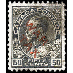 canada stamp mr war tax mr2d war tax 50 1915 U VF 040