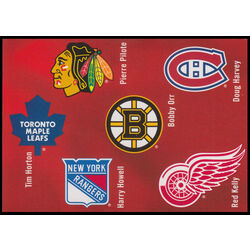 canada stamp 2787 original six 2014