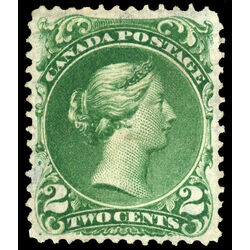 canada stamp 24 queen victoria 2 1868 U VF 034