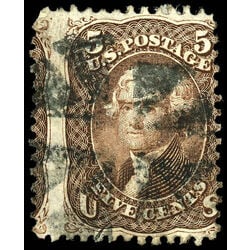us stamp postage issues 76 jefferson 5 1861 U 001