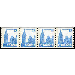 canada stamp 729 strip parliament 1977