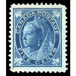 canada stamp 70ii queen victoria 5 1897
