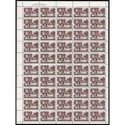 canada stamp 301 drying skins 10 1950 M PANE 004