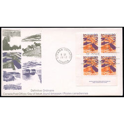 canada stamp 596 prairies 20 1972 FDC LL