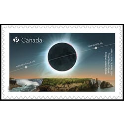 canada stamp 3418 total solar eclipse 2024