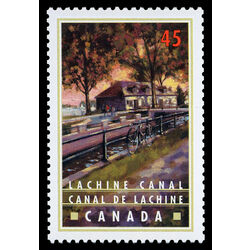 canada stamp 1731 lachine canal quebec 45 1998