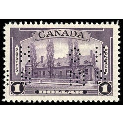 canada stamp o official o245 chateau de ramezay 1 00 1938 M VF 005