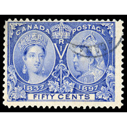 canada stamp 60 queen victoria diamond jubilee 50 1897 U F 073