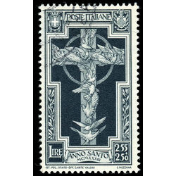 italy stamp 314 cross with doves 1933 U 003