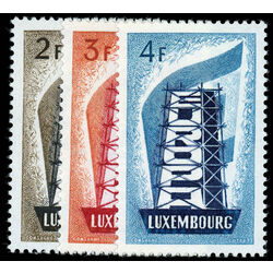 luxembourg stamp 318 20 rebuilding europe 1956 M NH 001