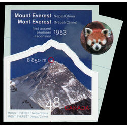 canada stamp 1960d mount everest asia 48 2002