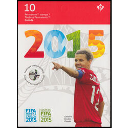 canada stamp 2837a fifa women s world cup canada 2015 2015