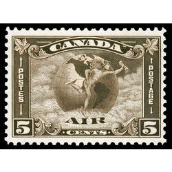 canada stamp c air mail c2 mercury with scroll in hand 5 1930 M VFNH 006