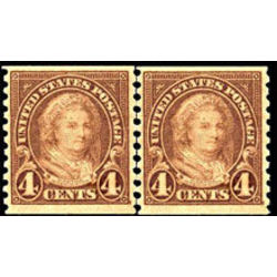 us stamp postage issues 601lpa martha washington 8 1924