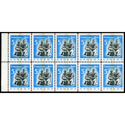 canada stamp bk booklets bk72 eskimo family 1968 C