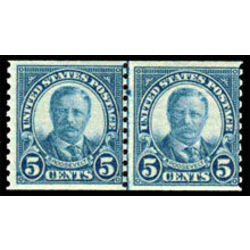 us stamp postage issues 602lpa roosevelt 10 1924
