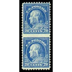 us stamp 515b franklin 20 1917
