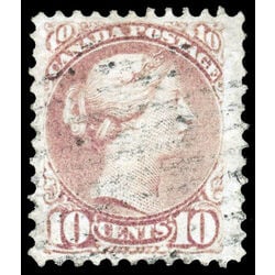 canada stamp 40e queen victoria 10 1874 U VF 004