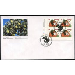 canada stamp 1364 delicious apple 49 1992 FDC LL