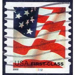 us stamp postage issues 3622 flag 37 2002