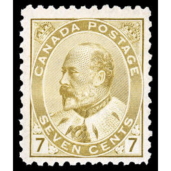 canada stamp 92 edward vii 7 1903 M F VF 024