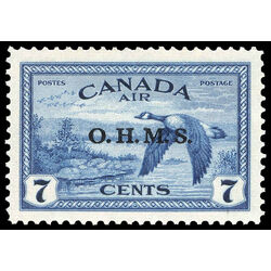 canada stamp c air mail co1 canada goose 7 1946