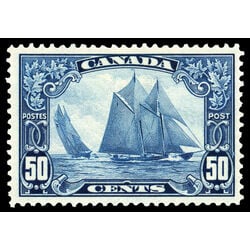 canada stamp 158 bluenose 50 1929 M VF 133